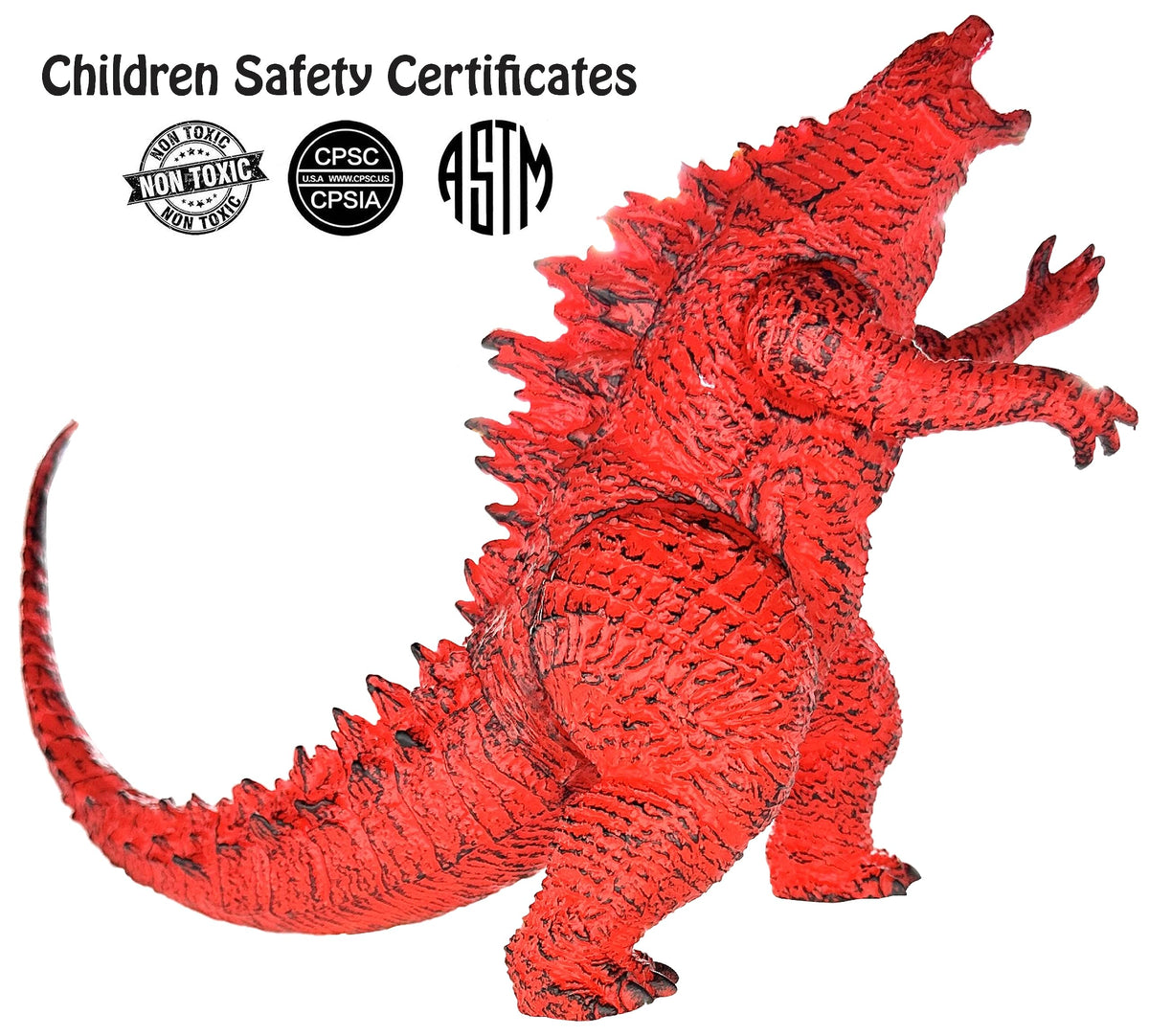 TwCare Fire Godzilla vs. Kong 2021 Toy Burning Action Figure: Flaming