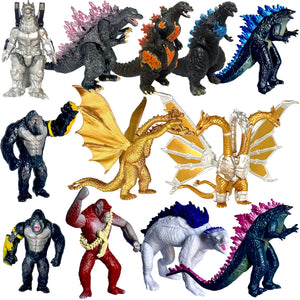 Set of 12 Godzilla x Kong: The New Empire, Toys Action Figures (Copy)