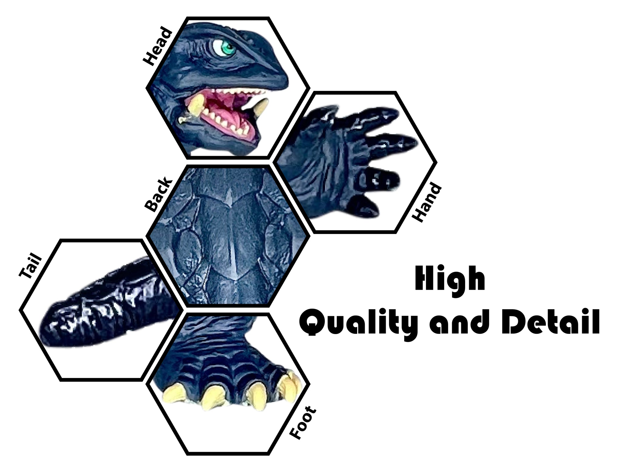 TwCare Exclusive Set of 6 Godzilla vs Kong Toys Movable Joint Action Figures, King of The Monster Dinosaur Ghidorah Skull Crawler Mecha Mechagodzilla Cake Toppers Pack