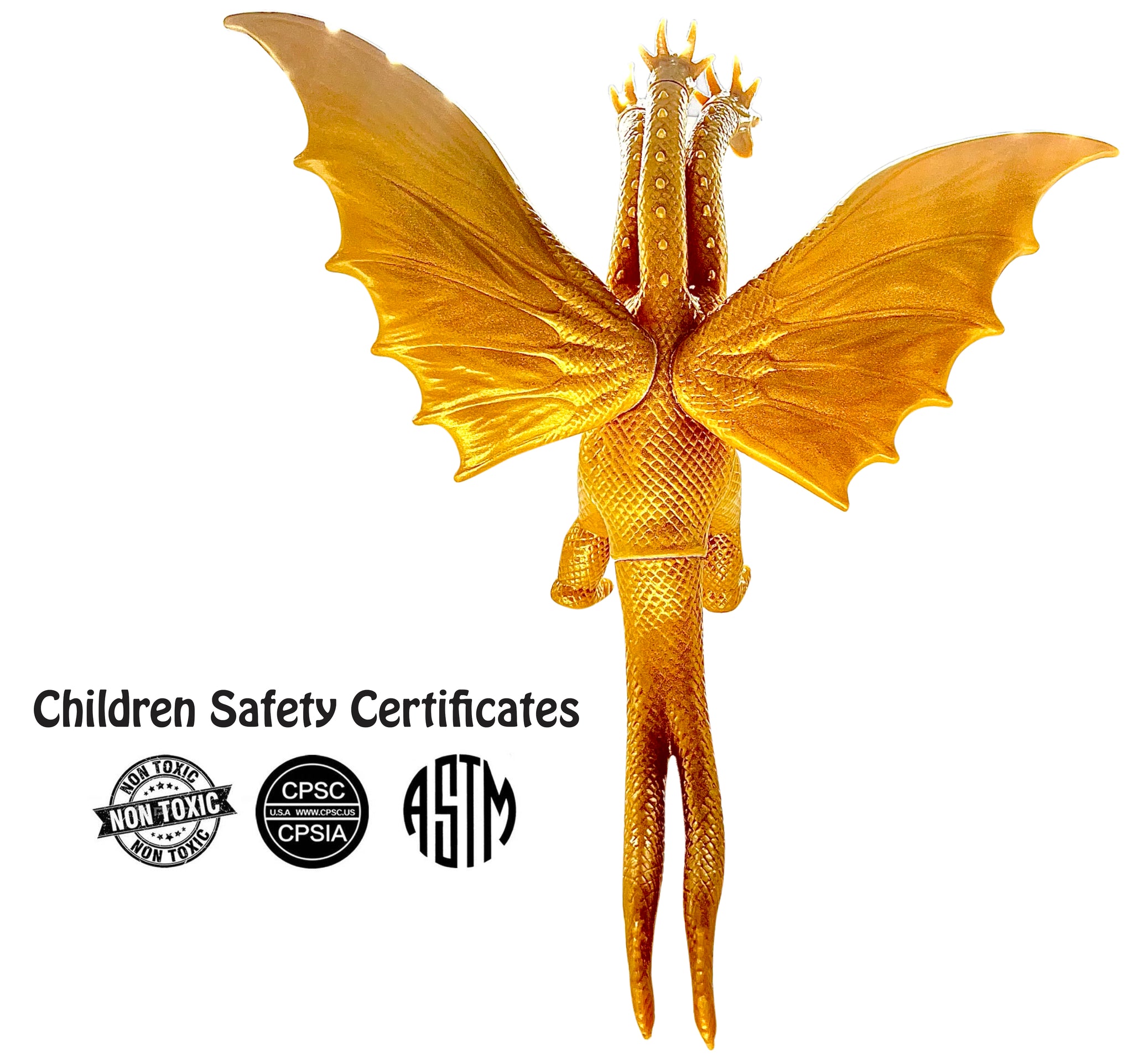 King Ghidorah, 1964 Movie Series Movable Joints King of The Monsters Action Figure