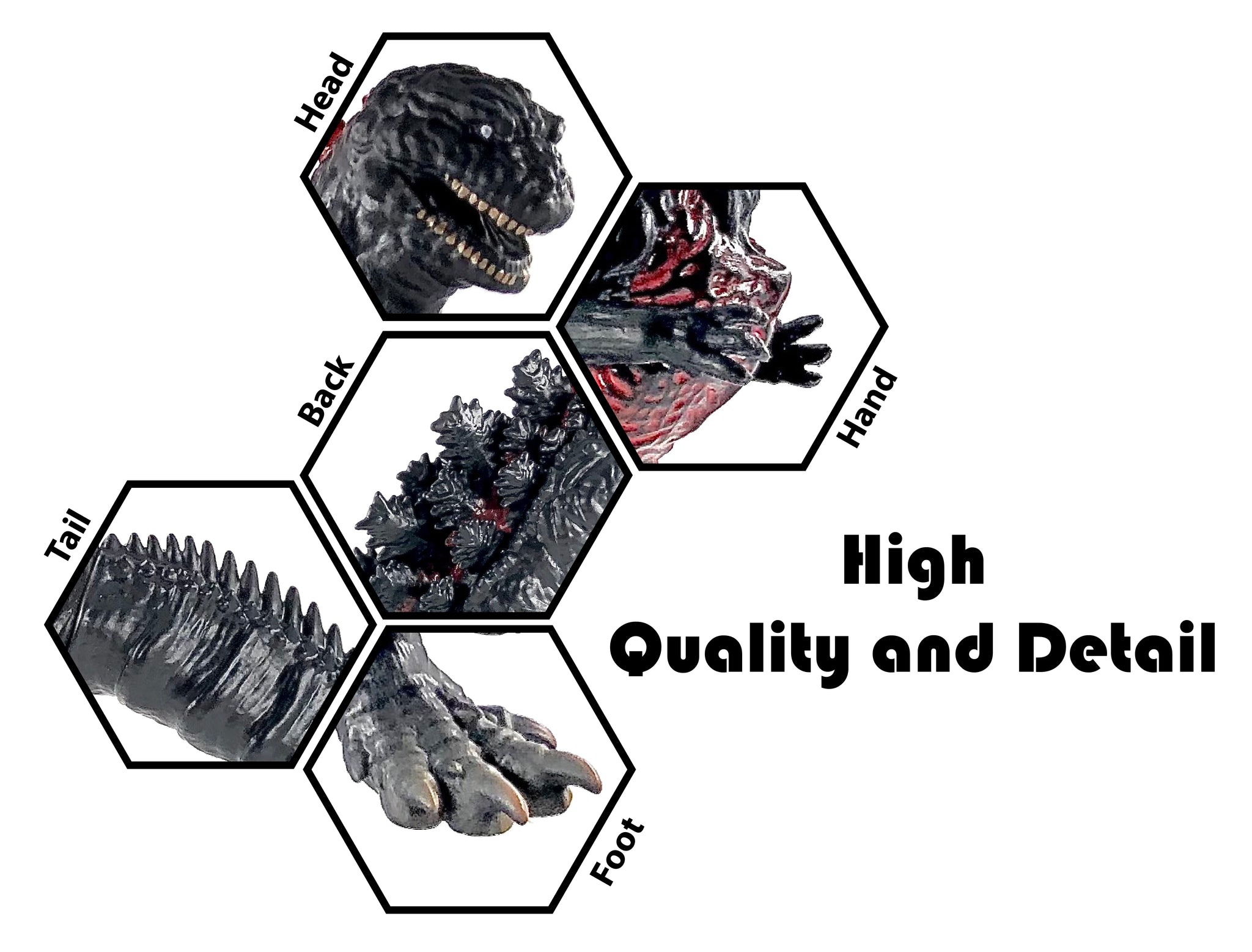 TwCare Esclusivo set di 10 action figure Godzilla vs Kong con TwCare Esclusivo set di 10 action figure Godzilla vs Kong con