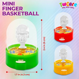 Basketball Game Toys, 12 Pack Finger Shooting Fun for Kids