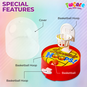 Basketball Game Toys, 12 Pack Finger Shooting Fun for Kids