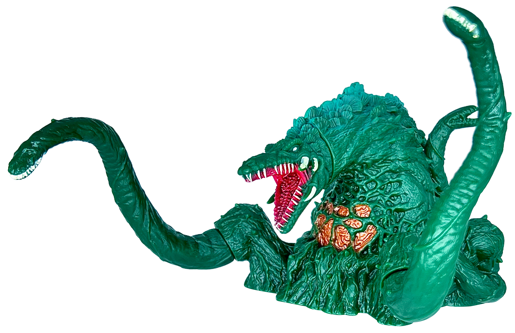 Biollante vs Godzilla Toy Action Figure: King of The Monsters, Movie Series Movable Joints Soft Vinyl, Travel Bag