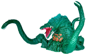 Biollante vs Godzilla Toy Action Figure: King of The Monsters, Movie Series Movable Joints Soft Vinyl, Travel Bag
