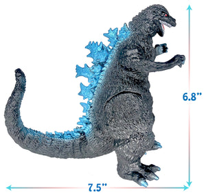Classic 1954 65th Anniversary vs Heisei Era Godzilla Toy, Movie Series Movable Joints Action Figures Birthday Gift for Boys and Girls, Carry Bag