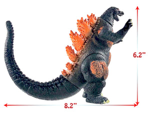 Burning Godzilla 1995, Movie Series King of The Monsters Movable Joints Action Figures Birthday Gift for Boys and Girls