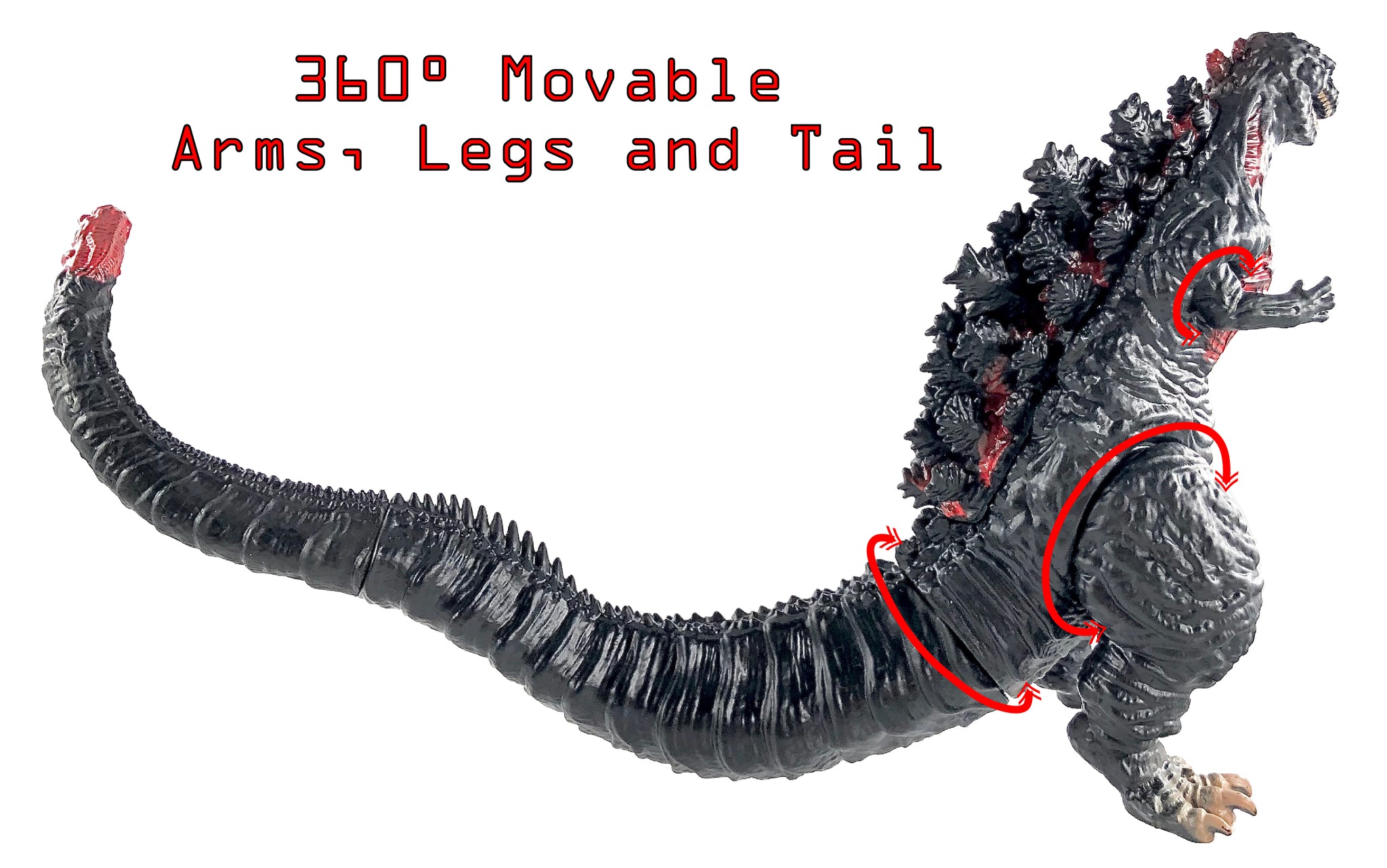 Godzilla Shin Movable Joints Action Figures