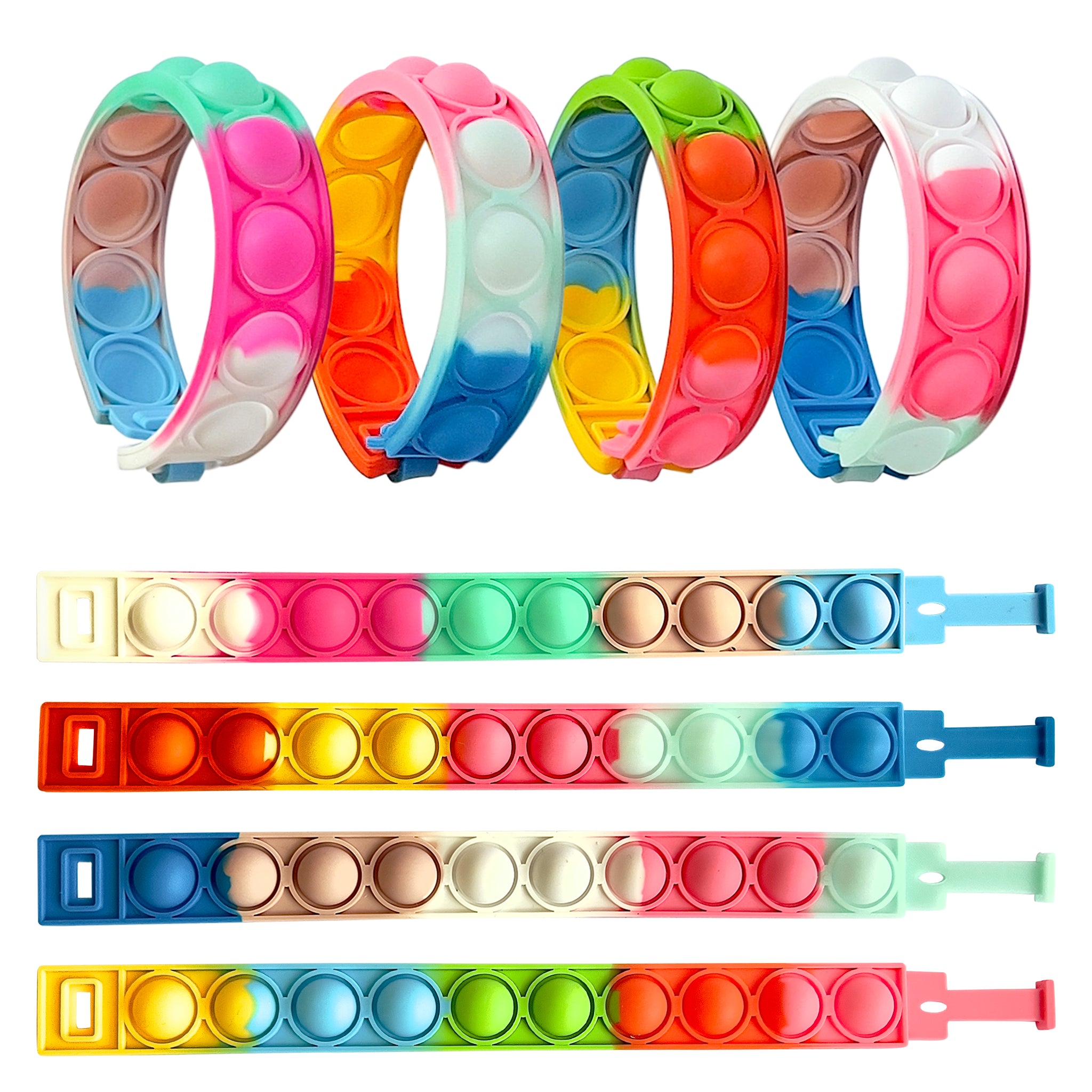 Bubble Sensory Bracelet Toysstress Relief Wristband Fidget Toys